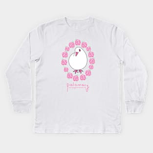 Adorabirb Pigeonnifer! Kids Long Sleeve T-Shirt
